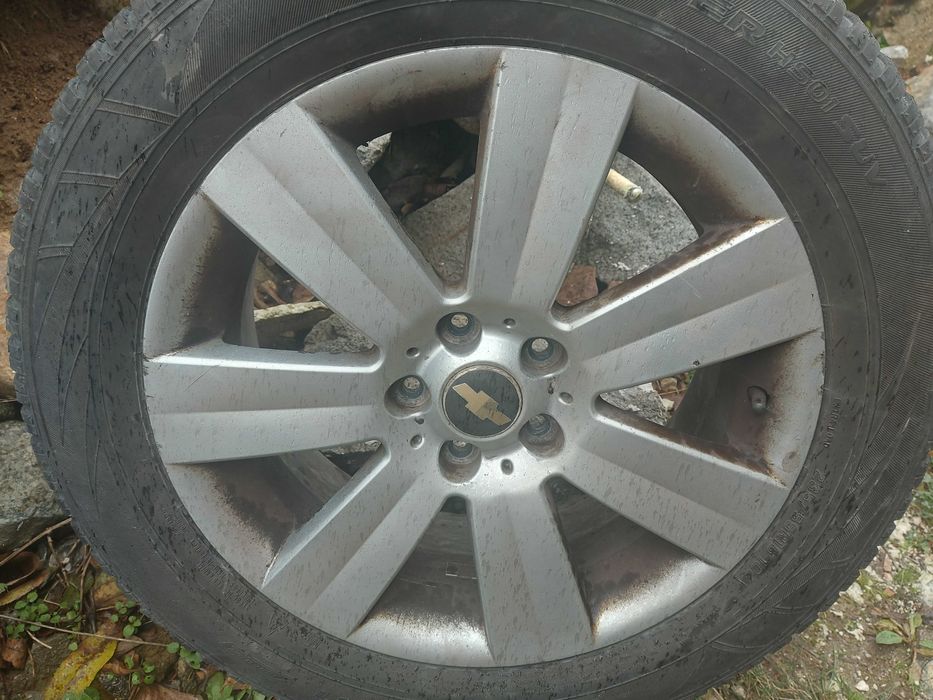 4 броя лети джанти 18" за шевролет каптива с капачки