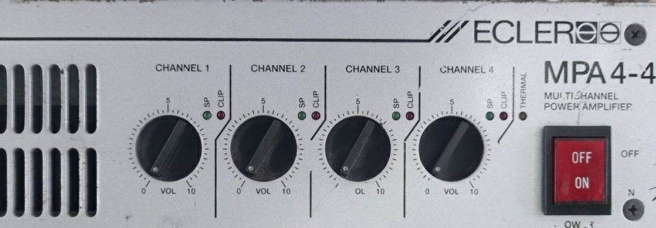 Amplificator Putere ECLER MPA 4x400 W SPANIA