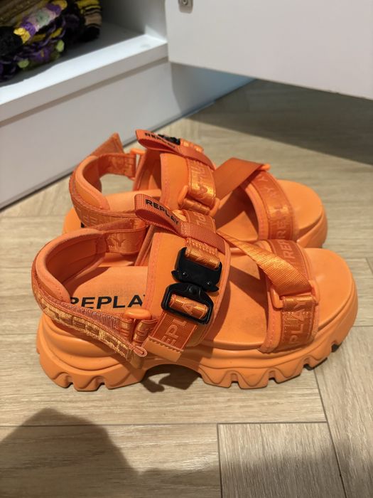 Оранжеви Сандали Replay GWSA6 - оригинални