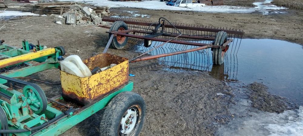 Пресподборщик, кун, косилка 2х бруска