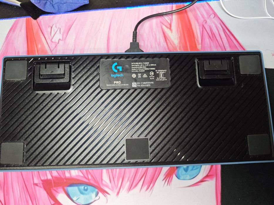 Logitech G Pro & LOL механична клавиатура brown swich