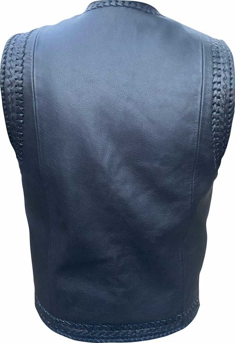 Рокерски Кожен Елек MotoMall 2025 Indian !