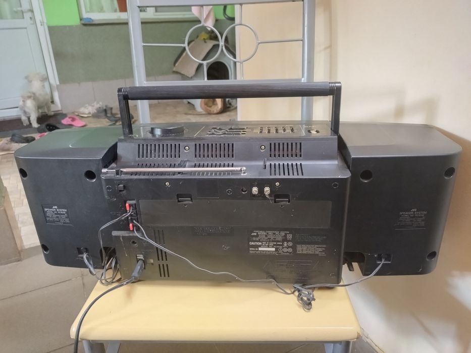Dublu radiocasetofon JVC PC-V88