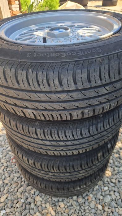 BMW E34 525 джанти със летни гуми 185/65/15 7J×15 5×120  ET20 DOT 0919