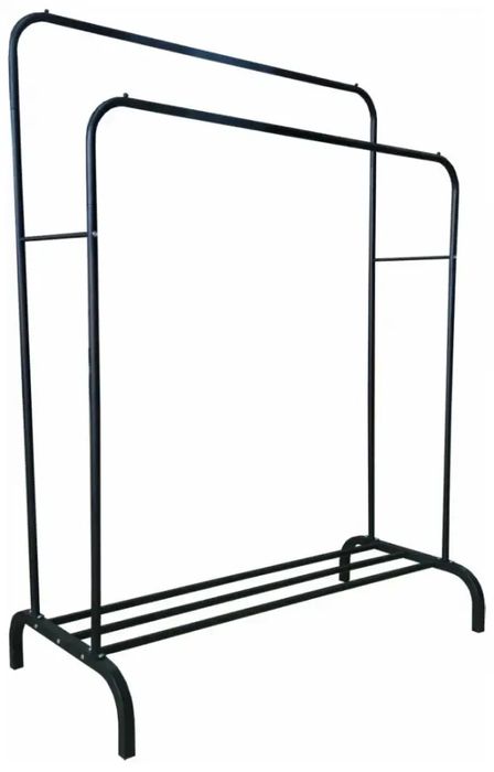 Двойная напольная вешалка для одежды