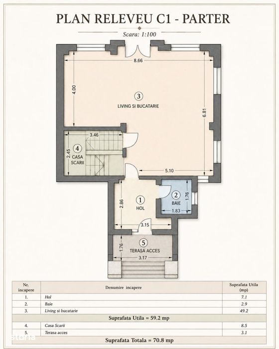 Vanzare vila S+P+1+M spatioasa Faleza Nord