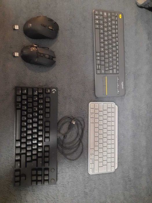 Mouse Logitech  G  700 wireless ,G 502 wireless  , tastatura K 400,