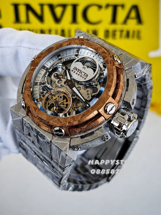 INVICTA Stealth Skeleton automatic 50 mm, Инвикта нов мъжки часовник