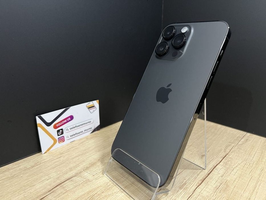 iPhone 14 Pro Max 128Gb Space Black Second-Hand 3 ani garan