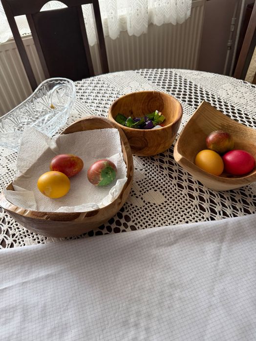 Ръчно изработени дървени изделия – купи, хаванчета, декорация (уникати)