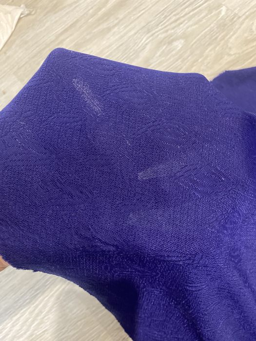 Ткань синего цвета