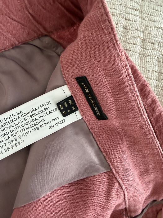 Шорты льняные Massimo Dutti
