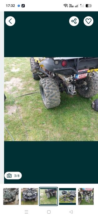 Piese ATV tgb 425  550  4×4