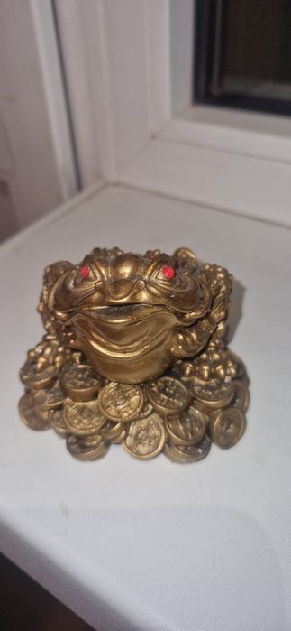 Жаба денежная 8см высота