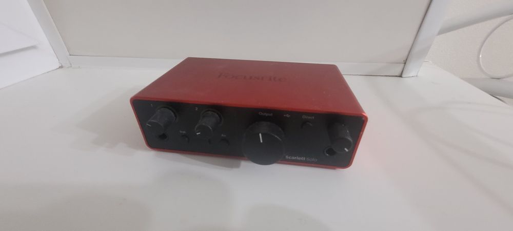 Focusrite scarlett solo 4