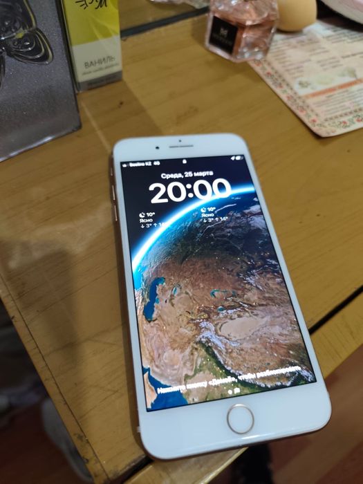 Iphone 8 plus розовое золото