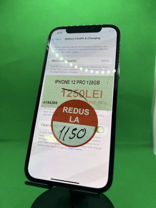 Iphone 12 pro 128gb 76% bat•Amanet Lazar Crangasi•41543