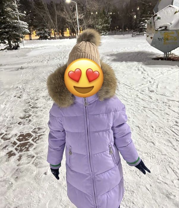 Anernuo пуховик для девочки 122 р