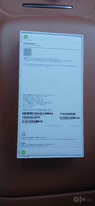 Iphone 18 pro max sim esim 256 GB