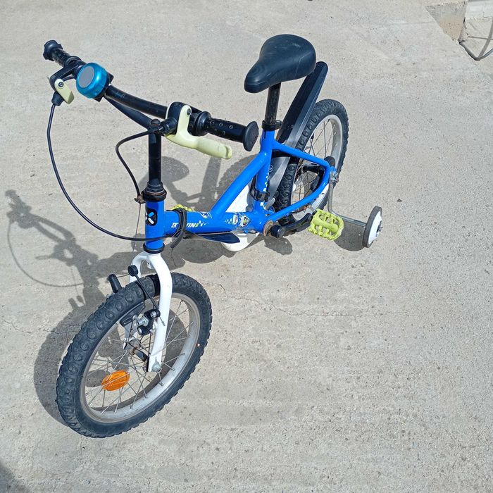 Bicicleta copii cu roti ajutatoare