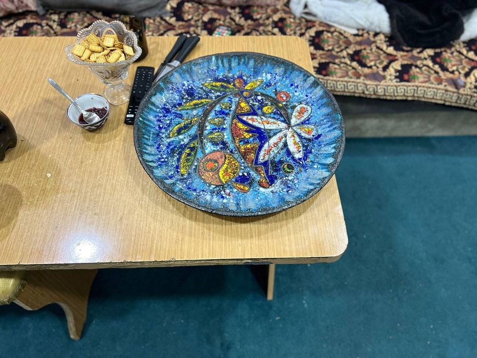 Поднос ручной работа