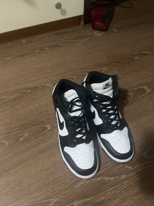 Nike dunk high “panda” (black&white)
