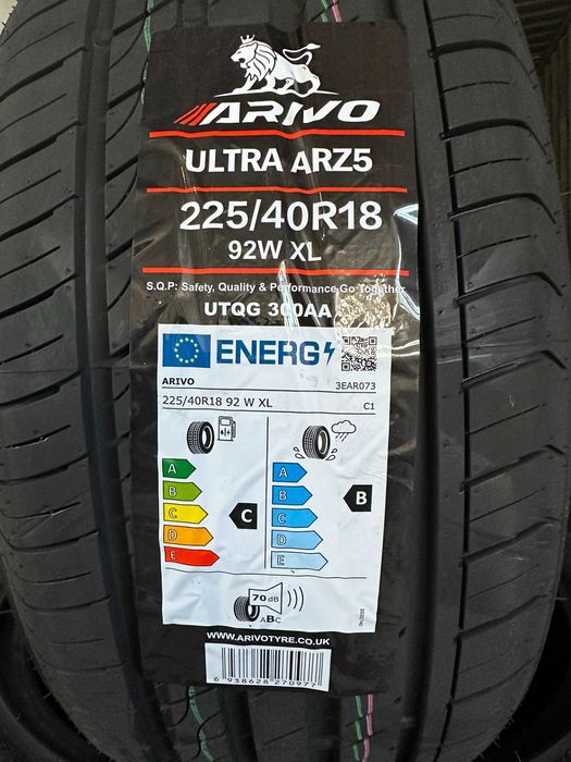Нови Летни Гуми Arivo Ultra Arz5 225/40R18 92W Xl Нов Dot