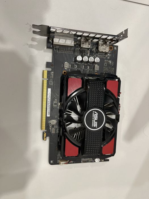 Продам видеокарту ASUS RX550 4Gb