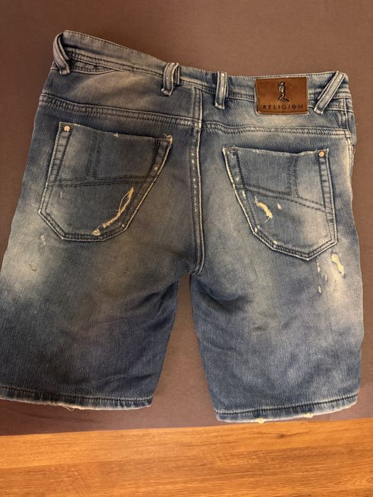 Дънкови къси гащи