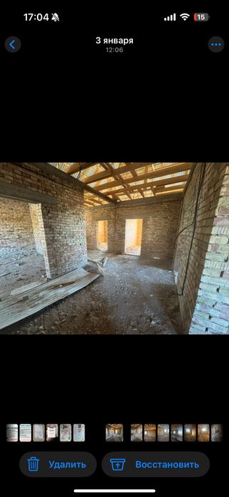 Продам дом (недостроенный) в районе Жанакурылыс