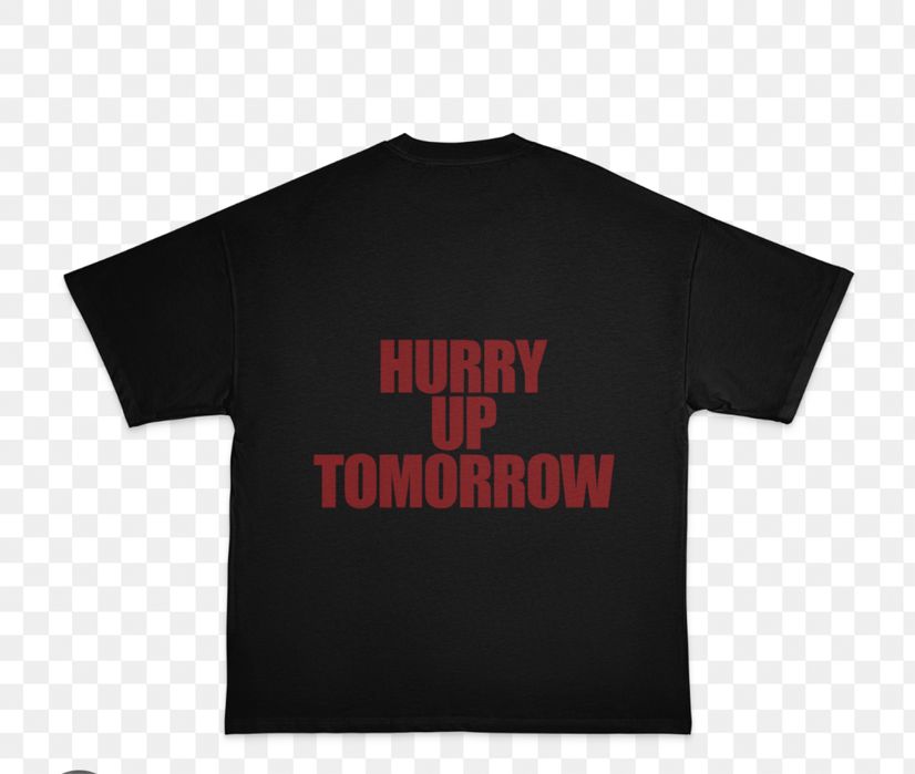 Висок клас памучни тениски The Weeknd Hurry up tomorrow