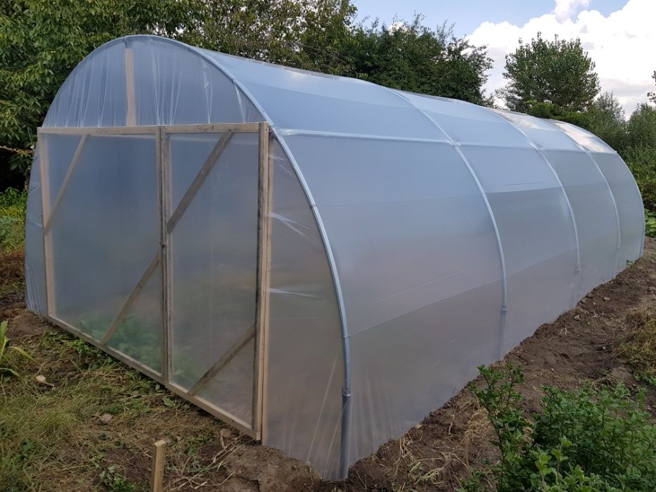 Solarii pt. gradina legume si flori 8x4x2.5m. Fara sudura.