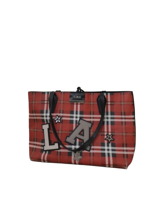 Сумка «Guess» (модель Plaid LA Tote)