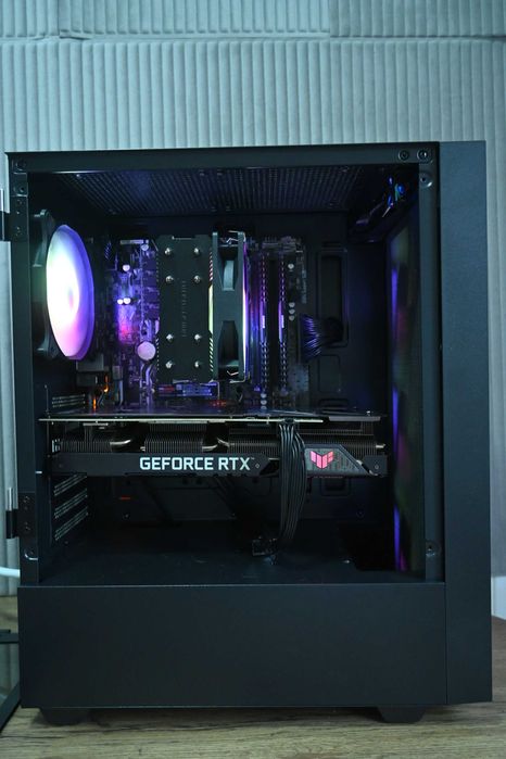 PC Gaming RTX 3060, R5 5500, 16gb, ssd 500