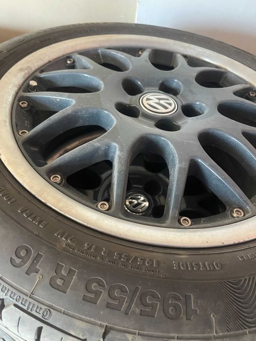 Джанти BBS 16" с гуми Continental за VW Golf, Audi и други