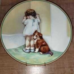 Set de 8 Farfurii de Colecție – Porțelan Englezesc Autentic