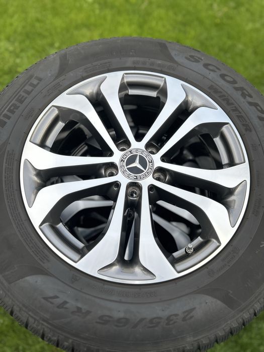 Jante Set roti Mercedes GLC 5x112 cu Inele merg pe VAG Vw Skoda Seat