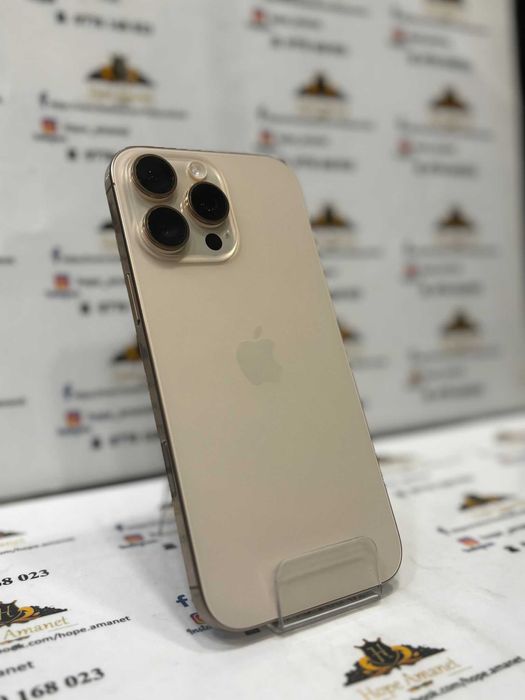 Hope Amanet P7 Iphone 16 Pro Max Desert Titanium