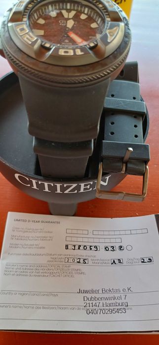 Citizen Godzilla x Promaster Dive limited Edition