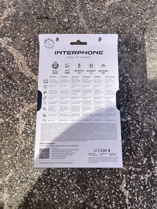 Interphone U-COM 3