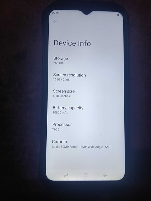 Telefon muncitoresc Doogee S Cyber