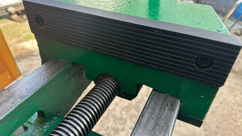 тиски станочные мощные