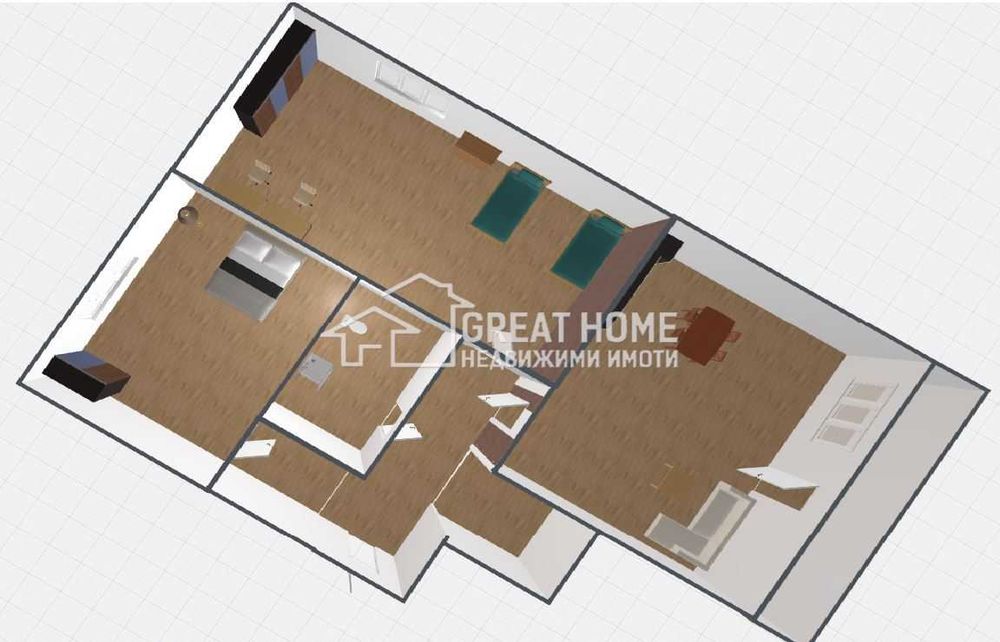 Продава се Тристаен апартамент в Търговище, Център - 92 кв.м за 693 €/кв.м - Снимка #12