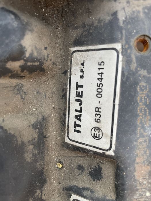 Скутер Italjet на части