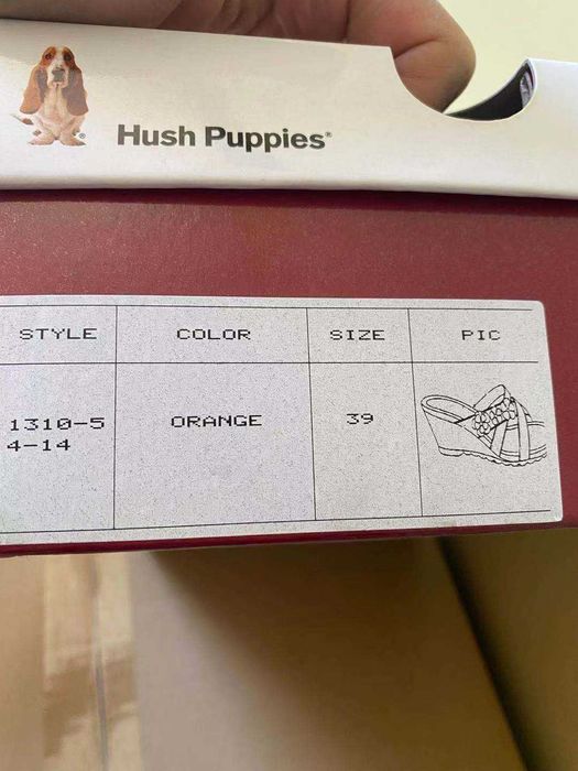 Нови летни чехли Hush Puppies, №39