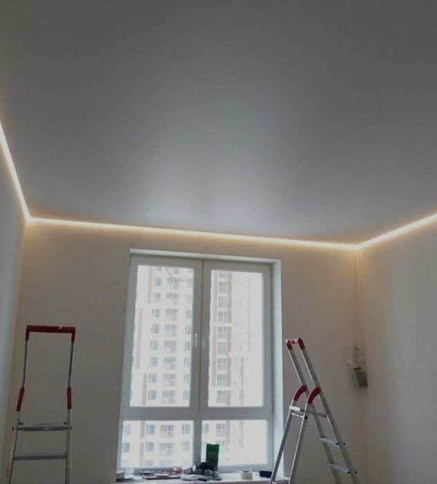 Натяжные  потолоки