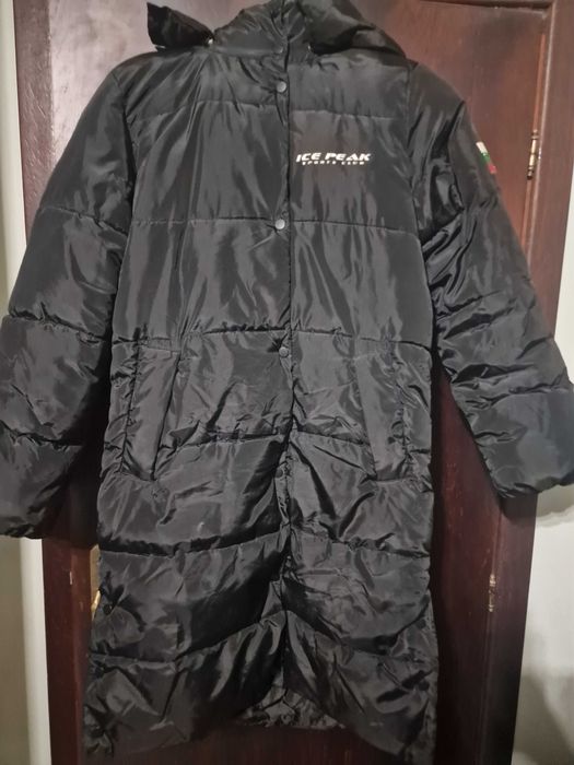 Спортно зимно дълго яке - шуба 170 см.