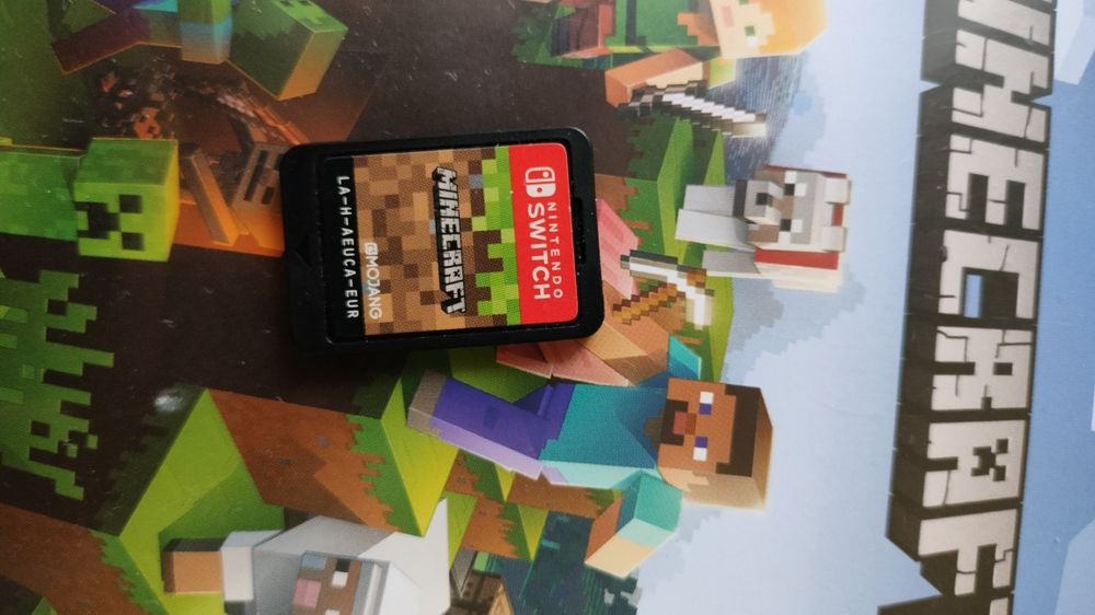 Minecraft игра для Nintendo switch картридж