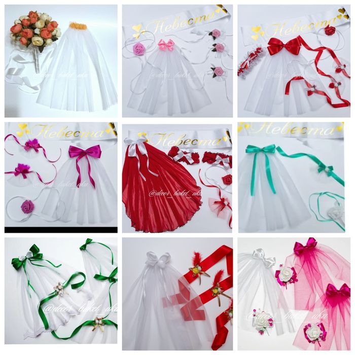 Букет невесты, бутоньерки