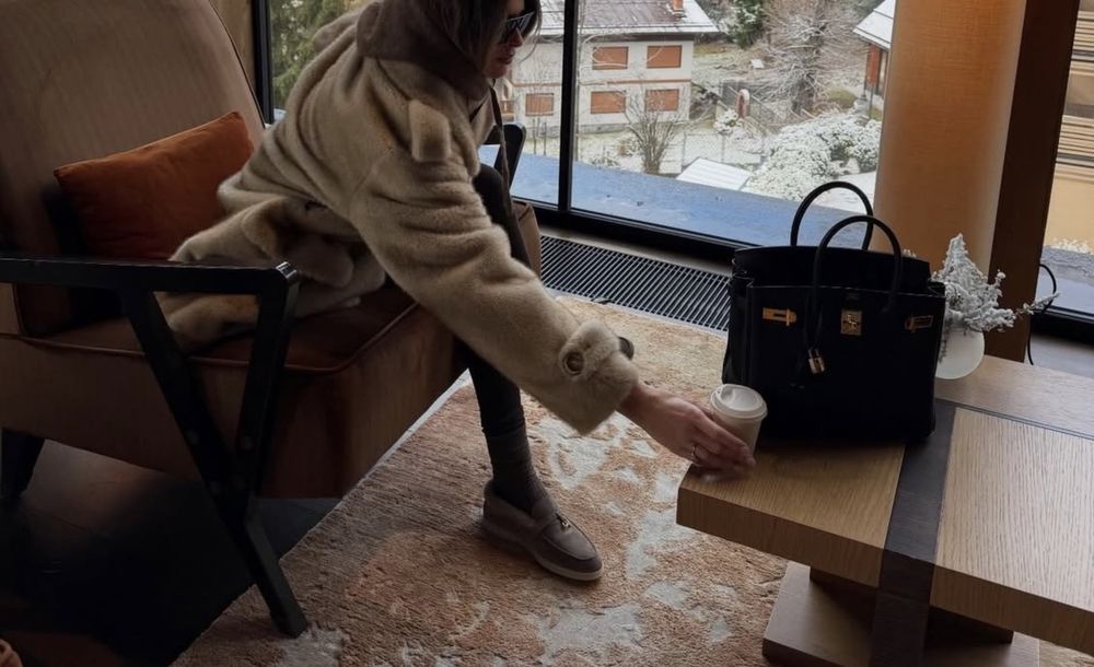 Loro piana ниски боти с пух